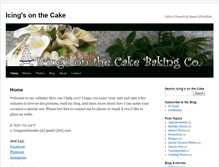 Tablet Screenshot of icingsonthecake.com